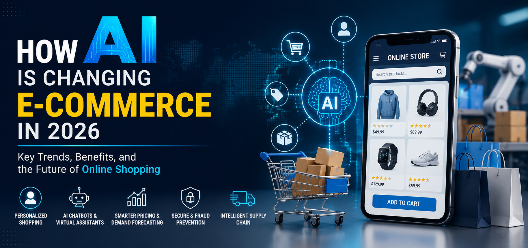 AI in E-Commerce 2026: Trends, Benefits, and Real-World Applications