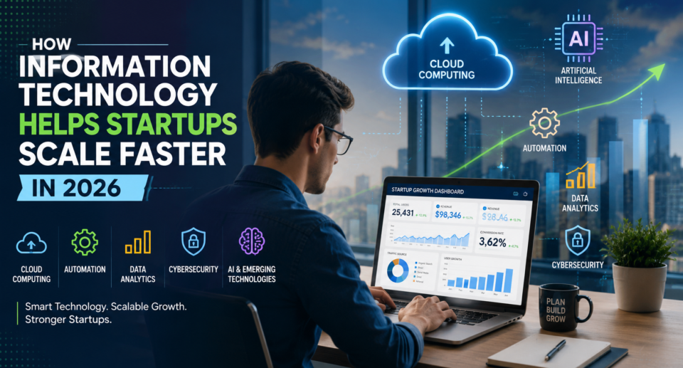 How Information Technology Helps Startups Scale Faster in 2026
