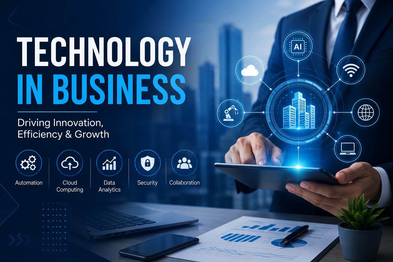 Technology in Business 2026: Benefits, Types, Examples, and Future Trends