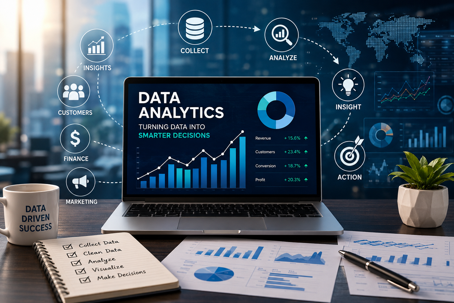 How Businesses Use Data Analytics to Make Smarter Decisions