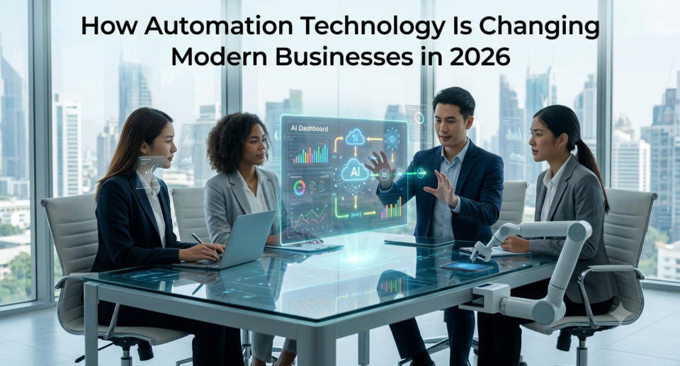 How Automation Technology Is Changing Modern Businesses in 2026