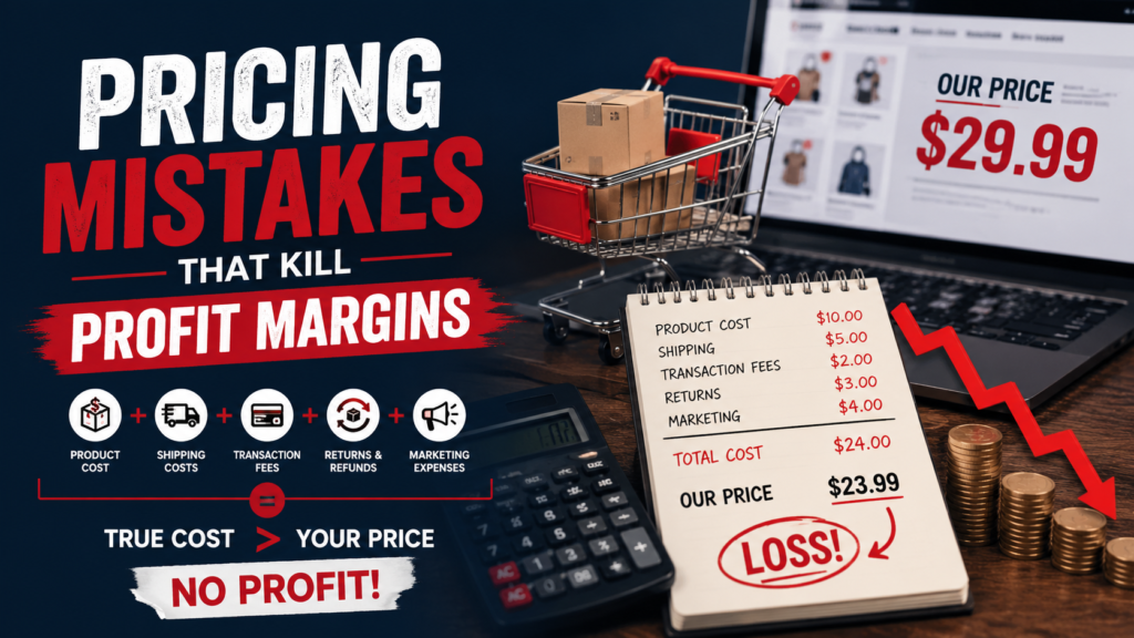 Pricing Mistakes in e-commerce store